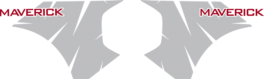 2022-2026 Maverick Bed-Side Banner Graphic Decals graphic design style 04 image.